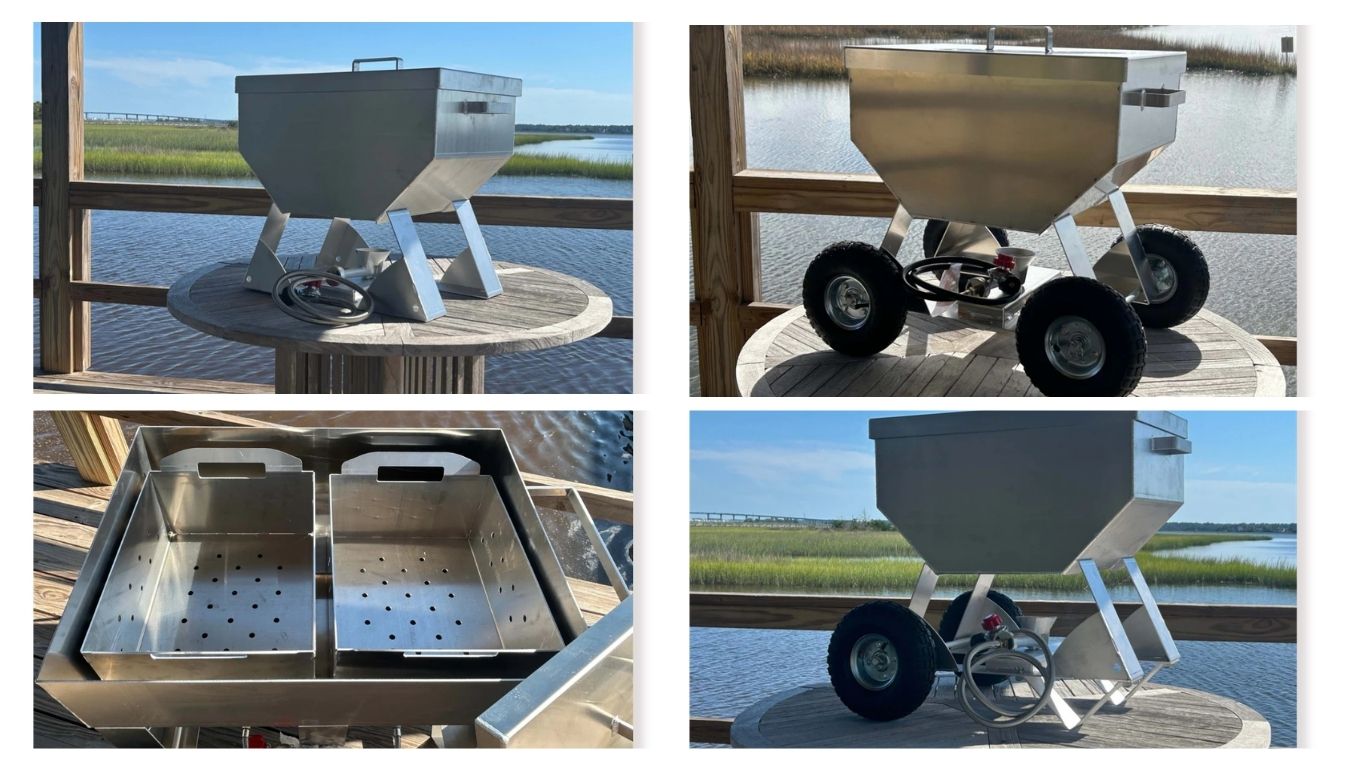 professional seafood steamer