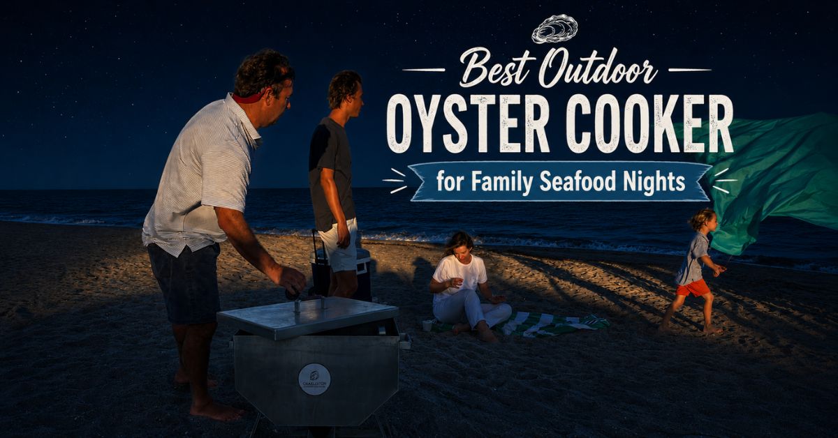 outdoor oyster cooker | best oyster cooker | oyster steamer